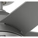 Skyflow 52 inch Matte Silver Outdoor Ceiling Fan
