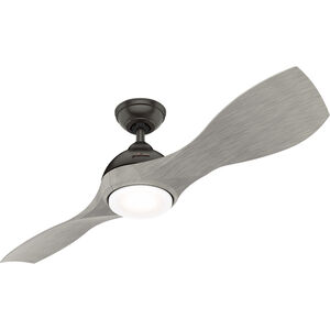Milstream 56 inch Noble Bronze with Weathered Beach Wood Blades Outdoor Ceiling Fan