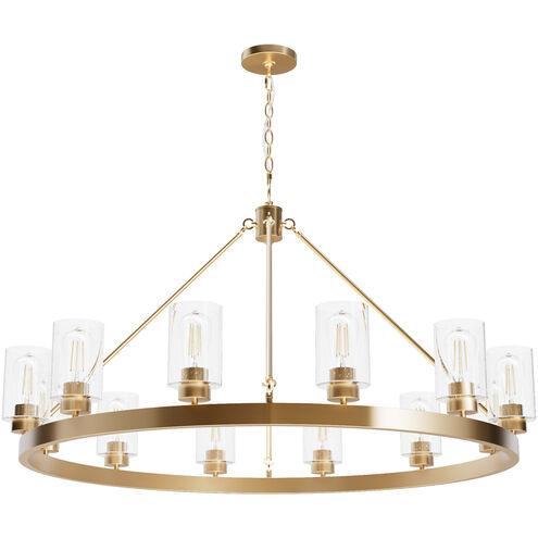 Hartland 12 Light 44 inch Alturas Gold Chandelier Ceiling Light, Extra Large