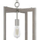 Woodburn 1 Light 14 inch Brushed Nickel Pendant Ceiling Light