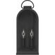 Kendra Bell 2 Light 16.25 inch Matte Black Outdoor Wall Light, Large