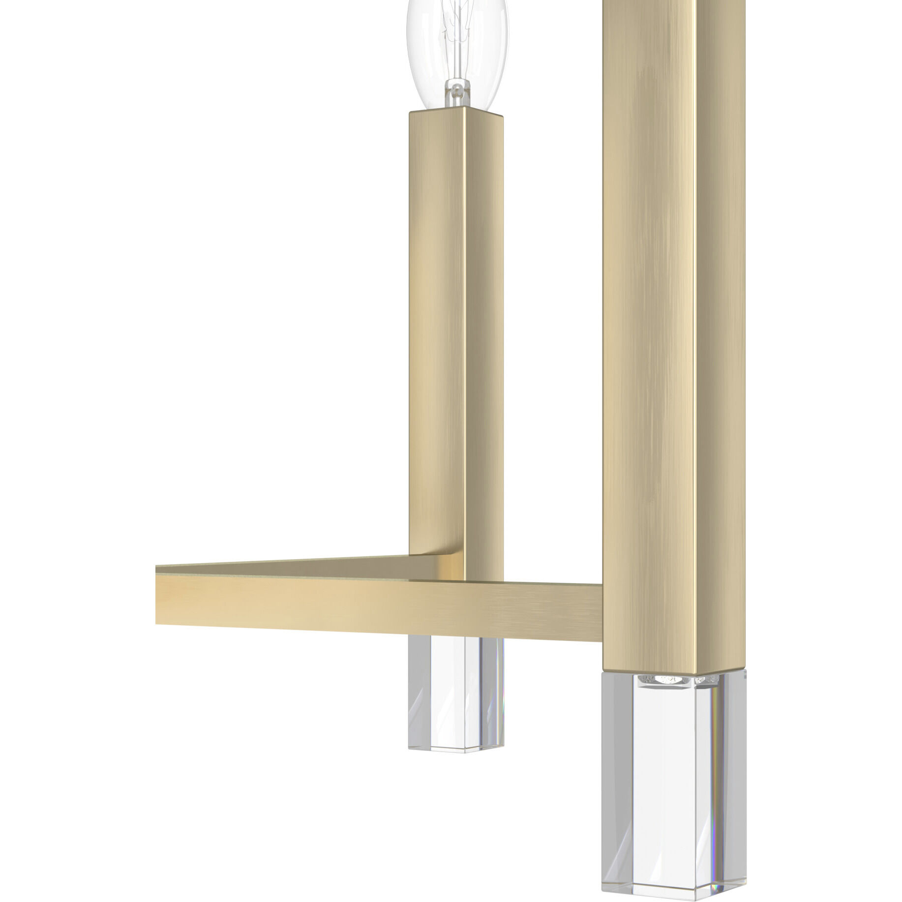 Sunjai 4 Light 17 inch Palm Gold Pendant Ceiling Light