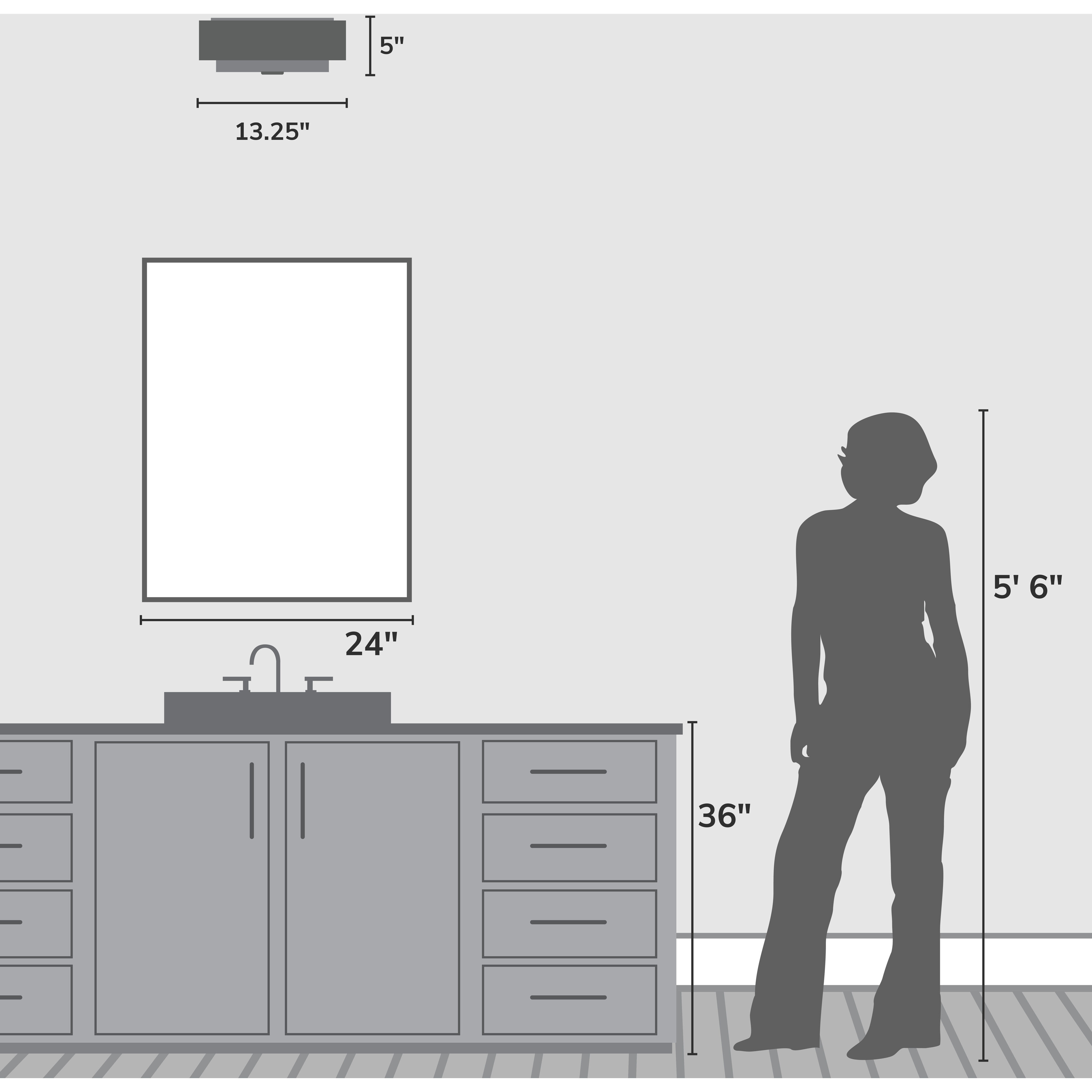 Brookside 2 Light 13.25 inch Luxe Gold Flush Mount Ceiling Light, Medium