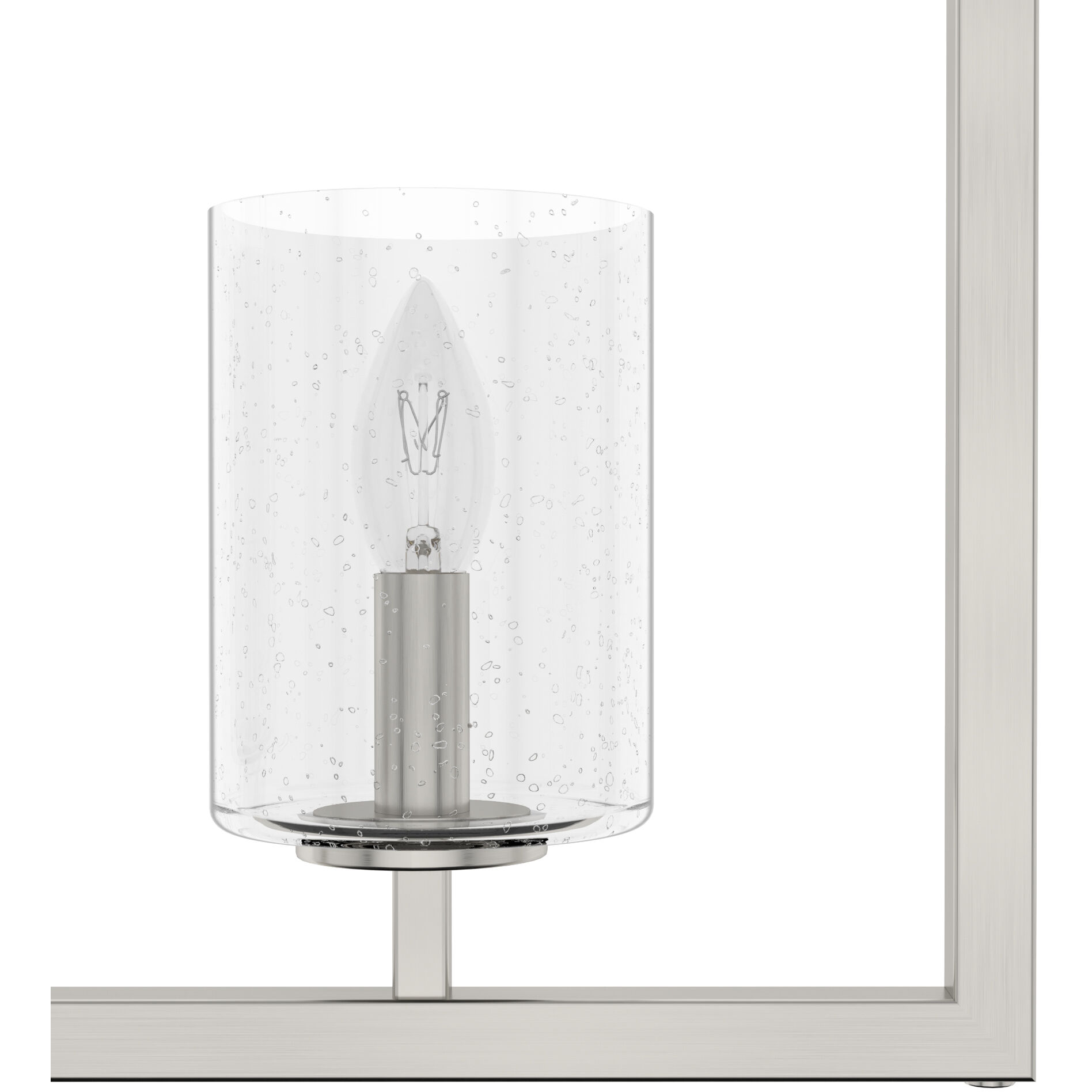 Kerrison 6 Light 48 inch Brushed Nickel Linear Chandelier Ceiling Light