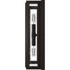 Felippe 2 Light 7 inch Onyx Bengal Wall Sconce Wall Light