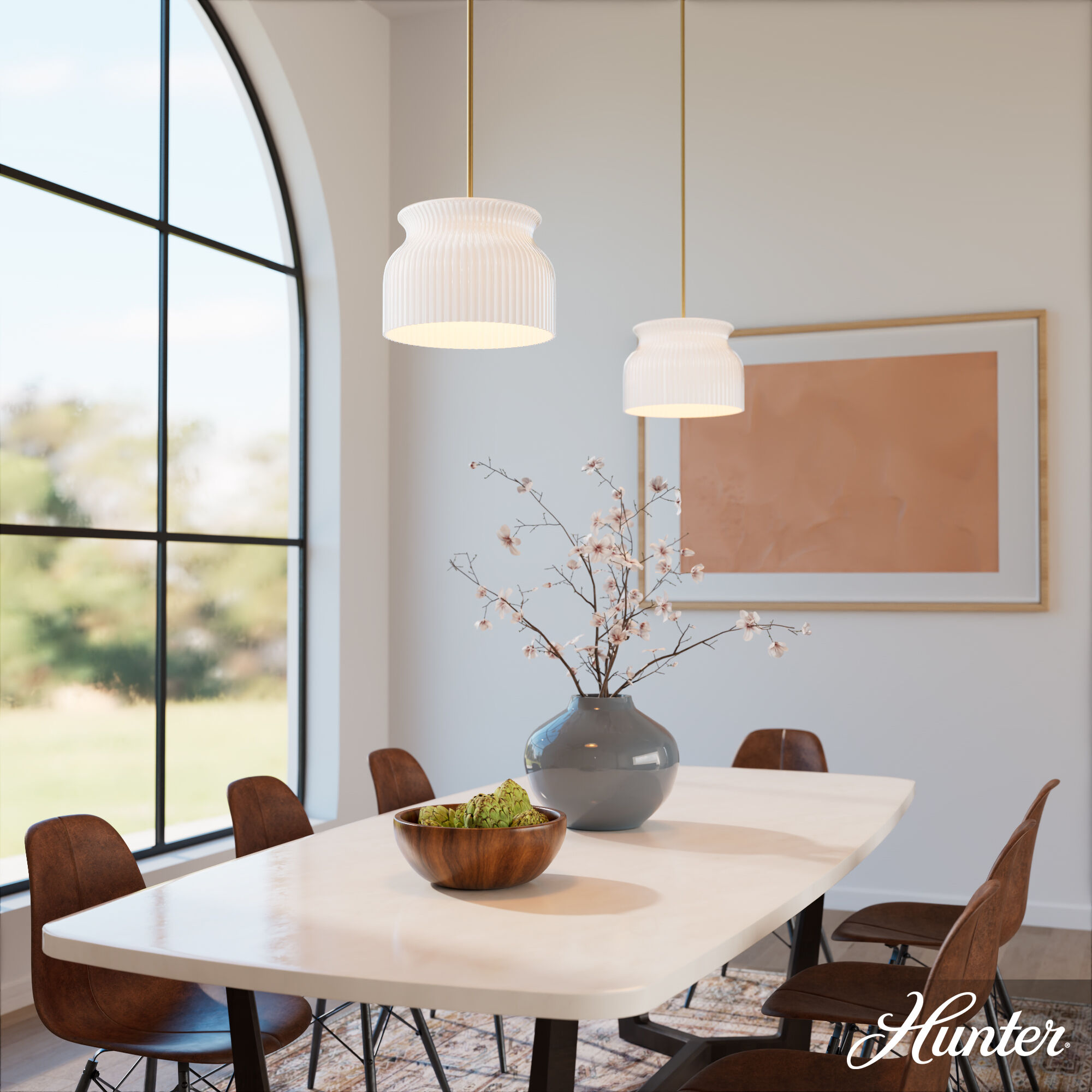 Harlowe 1 Light 14 inch Luxe Gold Pendant Ceiling Light, Medium