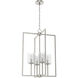 Kerrison 4 Light 19 inch Brushed Nickel Foyer Pendant Ceiling Light
