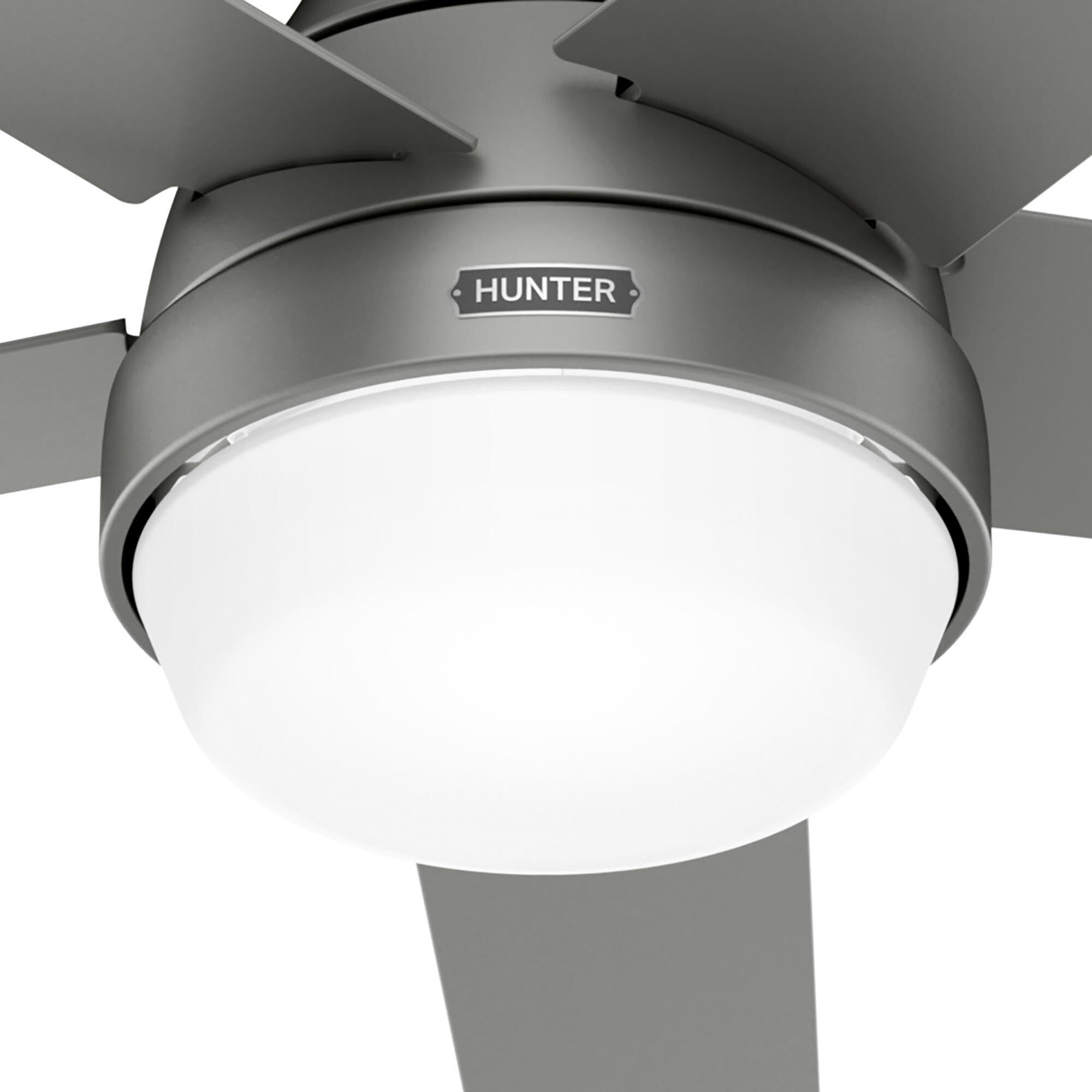 Aerodyne 60 inch Matte Silver Ceiling Fan