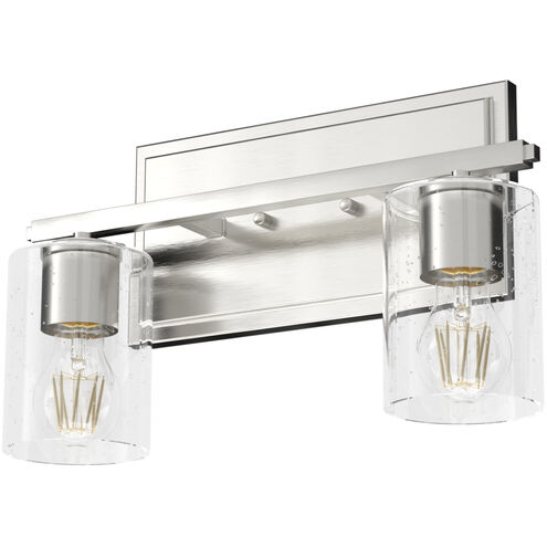 Kerrison 2 Light 16 inch Brushed Nickel Vanity Light Wall Light