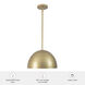 Erling 1 Light 14 inch Luxe Gold Pendant Ceiling Light, Medium