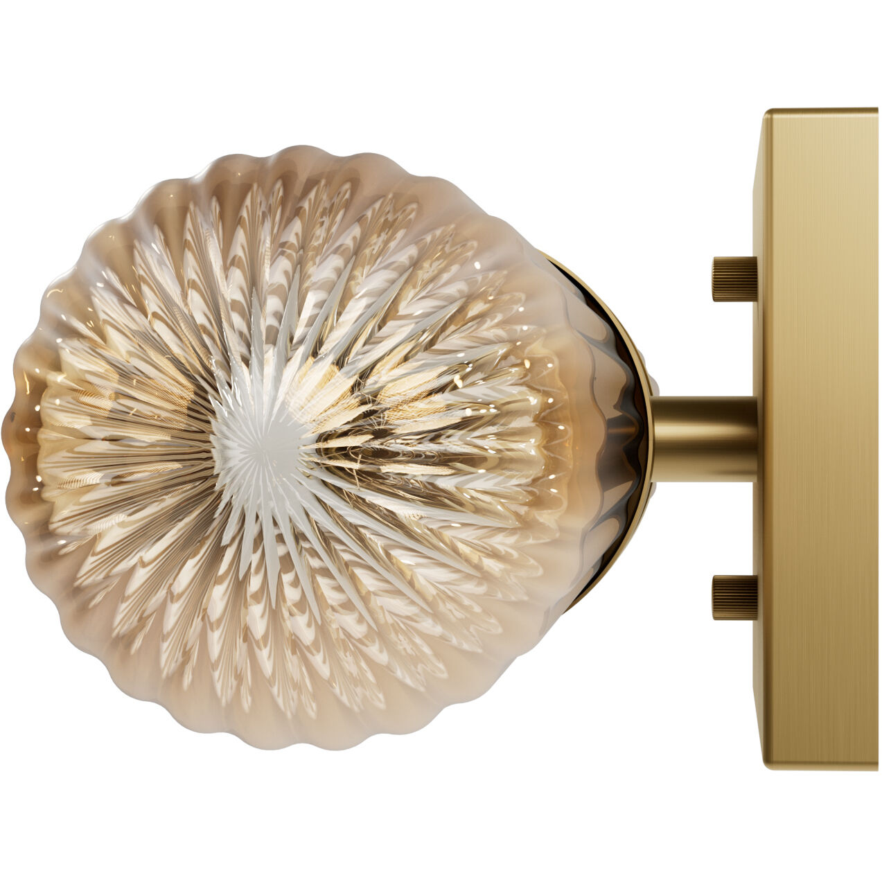 Beverly Glen 2 Light 22.9 inch Luxe Gold Bathroom Vanity Sconce Wall Light, Medium