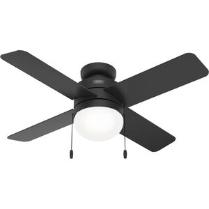 Timpani 44 inch Matte Black Ceiling Fan