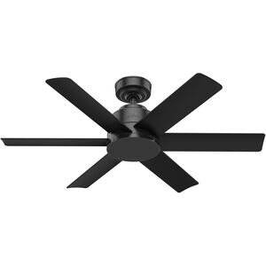 Kennicott 44 inch Matte Black Outdoor Ceiling Fan