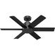 Kennicott 44 inch Matte Black Outdoor Ceiling Fan