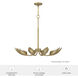 Juneway 10 Light 28 inch Luxe Gold Chandelier Ceiling Light, Medium