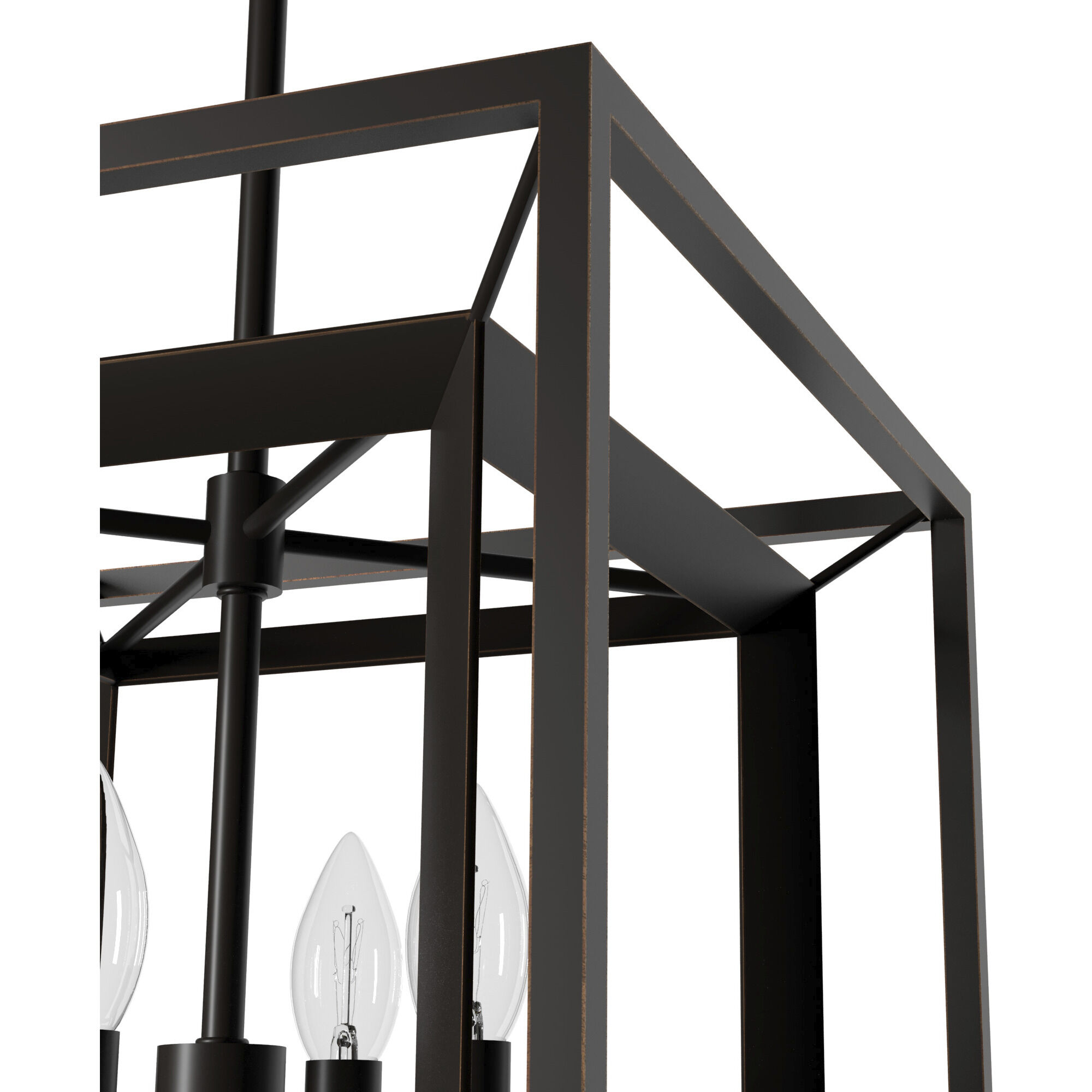 Doherty 4 Light 15 inch Onyx Bengal Chandelier Ceiling Light