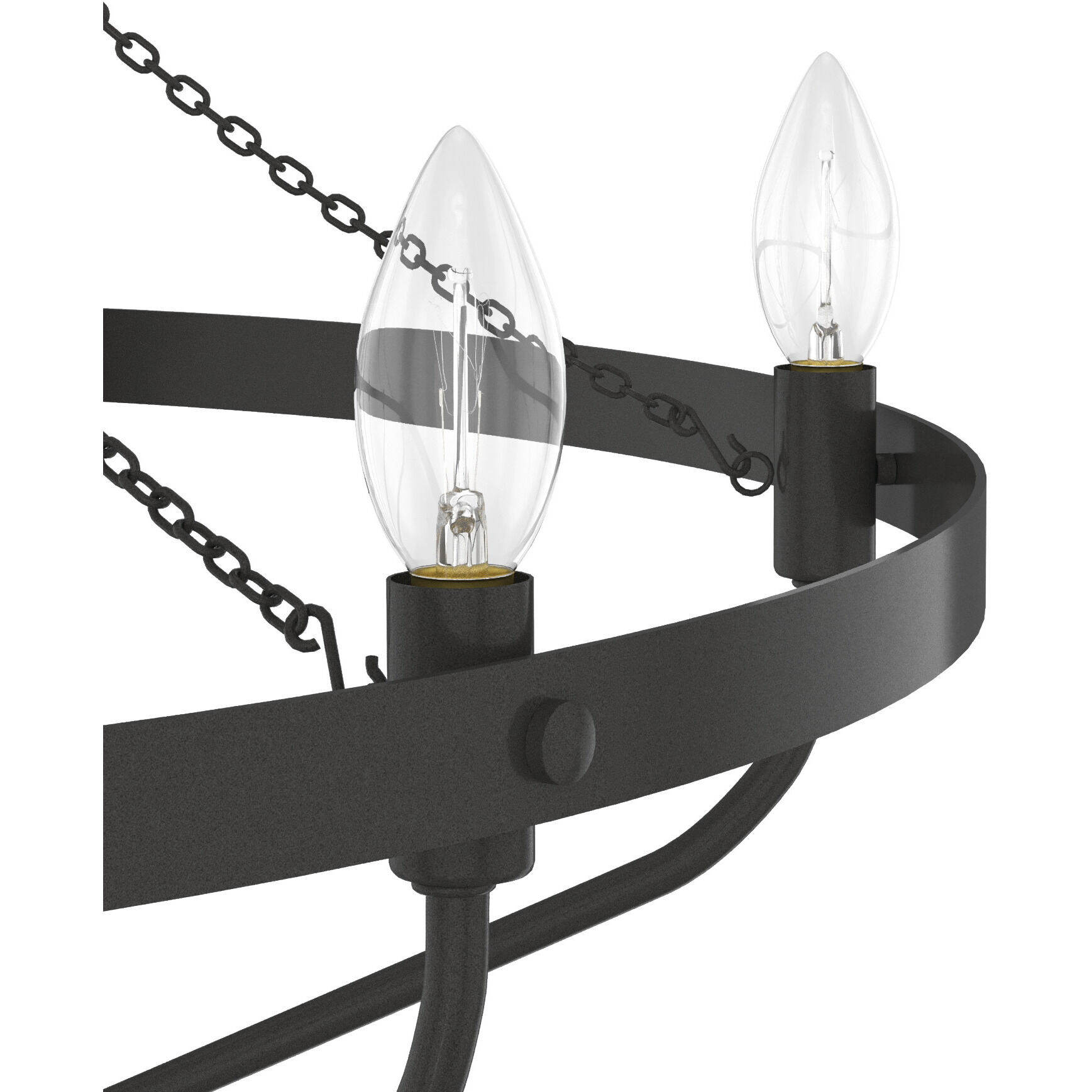 Merlin 7 Light 30.25 inch Noble Bronze Chandelier Ceiling Light