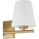 Fauna Grove 3 Light 25 inch Alturas Gold Bath Vanity Wall Light, Medium