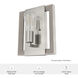 Woodburn 1 Light 9 inch Brushed Nickel Wall Sconce Wall Light
