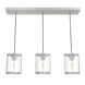 Astwood 3 Light 29 inch Brushed Nickel Linear Pendant Ceiling Light