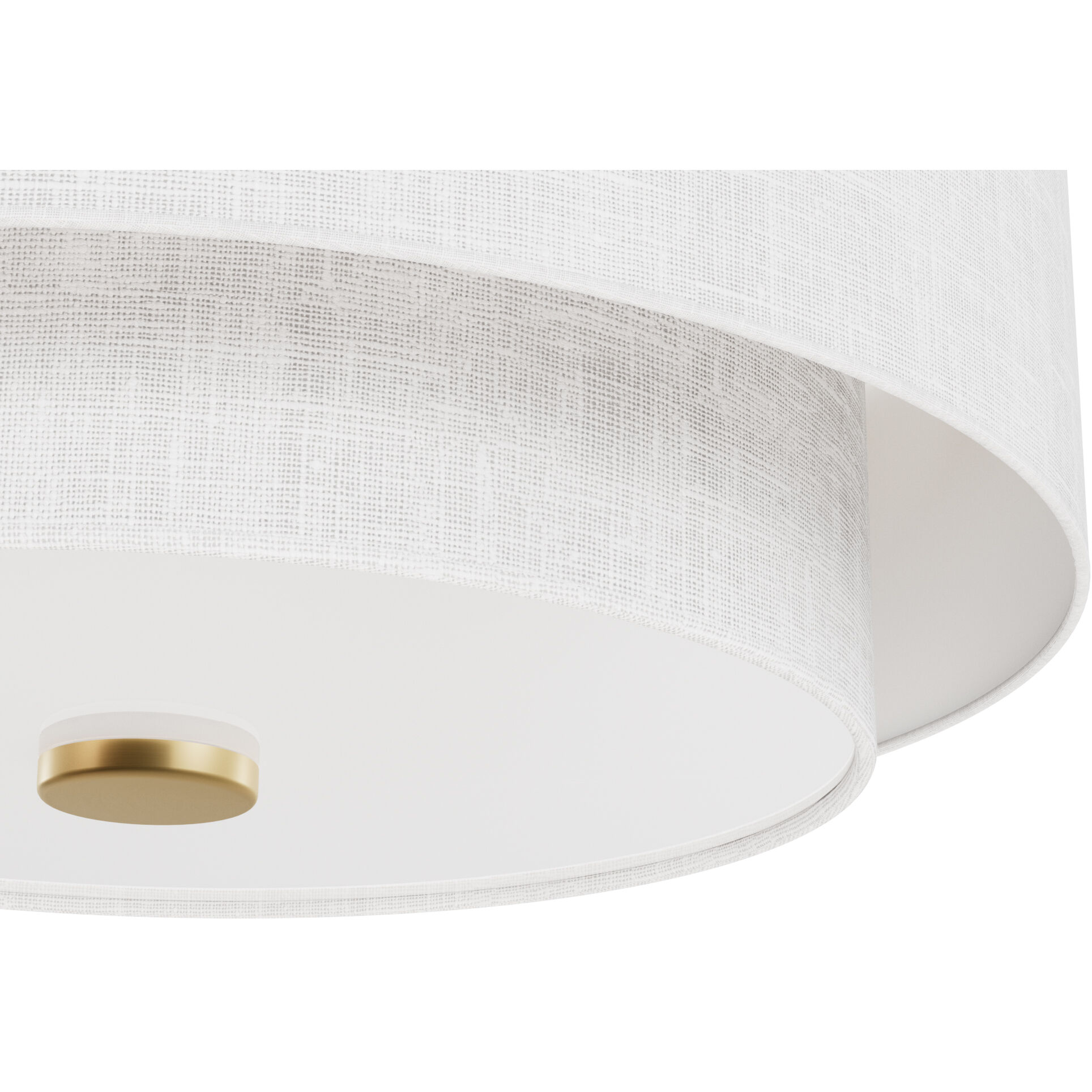 Brookside 2 Light 13.25 inch Luxe Gold Flush Mount Ceiling Light, Medium