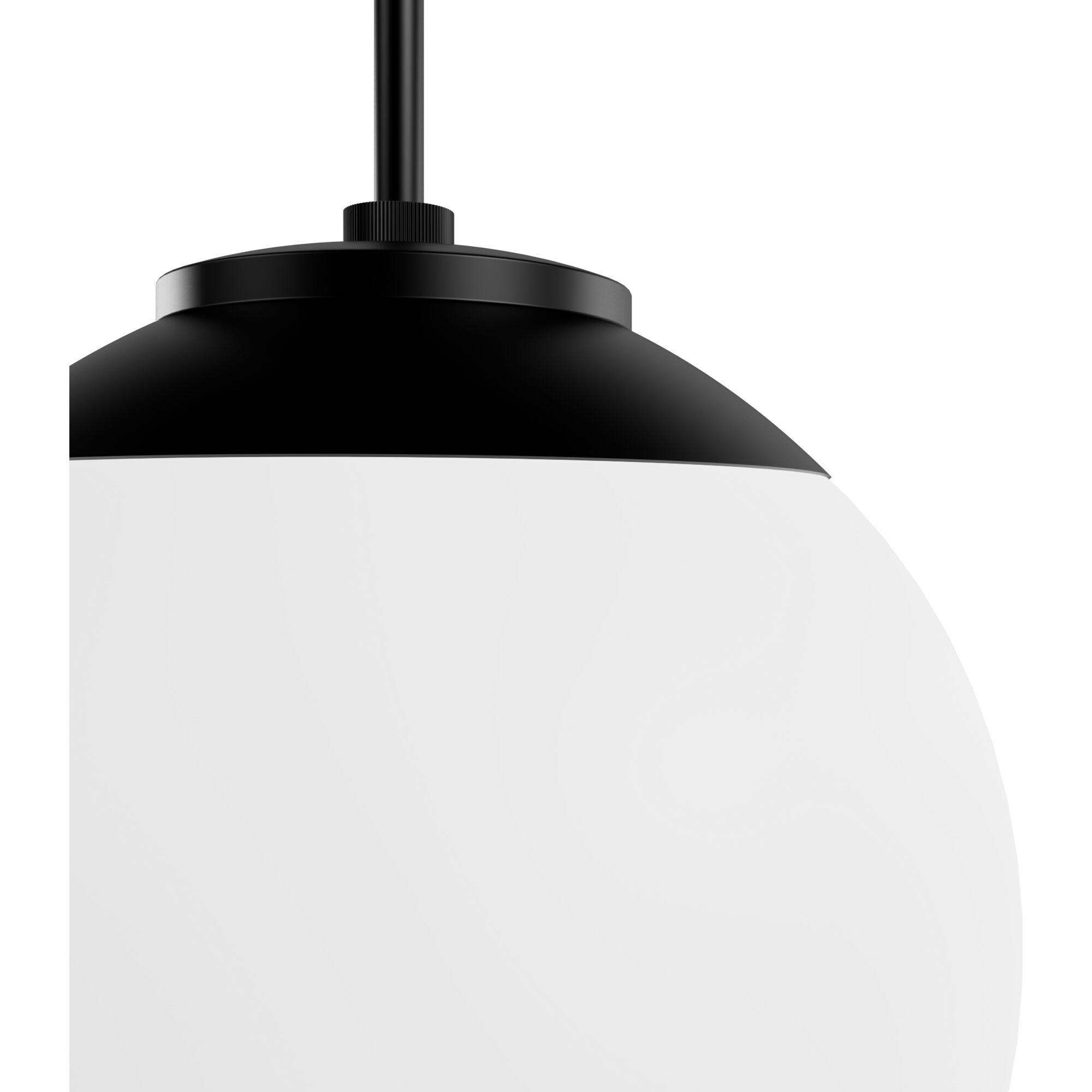 Hepburn 1 Light 12 inch Matte Black Pendant Ceiling Light, Medium
