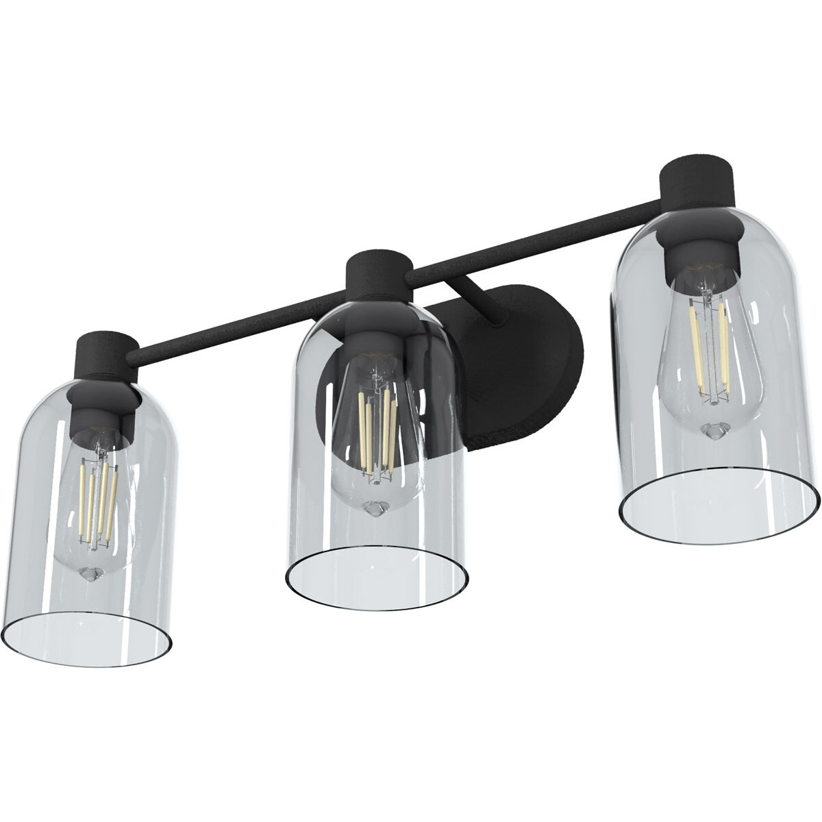 Lochemeade 3 Light 23 inch Natural Iron Vanity Light Wall Light