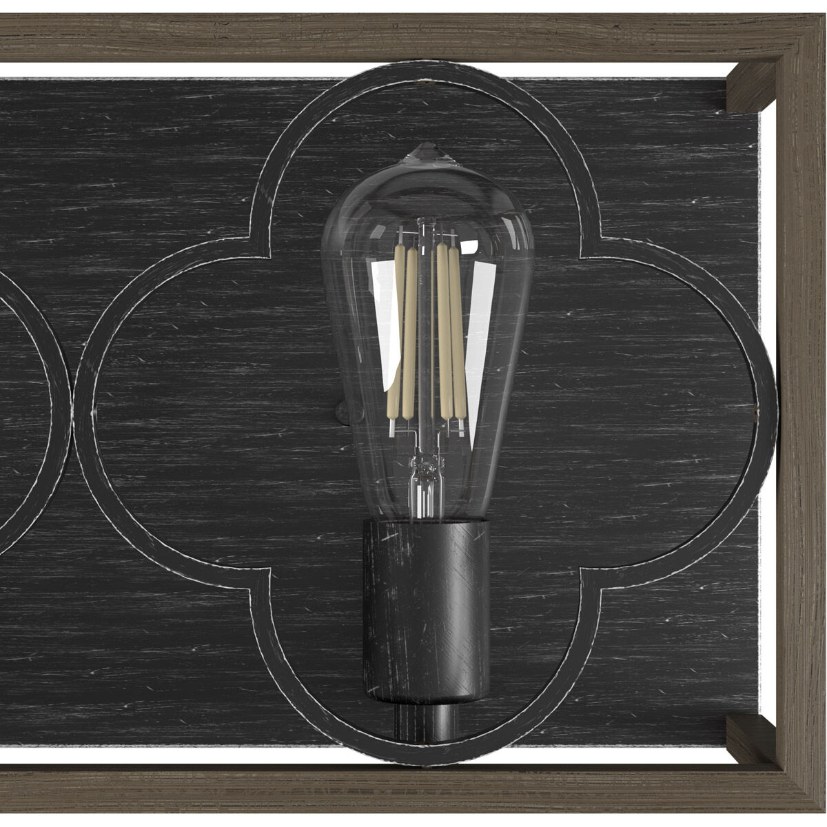 Gablecrest 2 Light 17 inch French Oak and Rustic Iron Vanity Light Wall Light