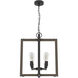 Woodburn 4 Light 18.5 inch Noble Bronze Pendant Ceiling Light