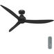 Mazzini 60 inch Matte Black Outdoor Ceiling Fan