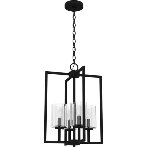 Kerrison 4 Light 15 inch Natural Black Iron Pendant Ceiling Light