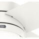 Timpani 52 inch Fresh White Ceiling Fan