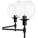 Xidane 5 Light 24 inch Matte Black Chandelier Ceiling Light