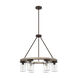 Devon Park 6 Light 27 inch Onyx Bengal Chandelier Ceiling Light