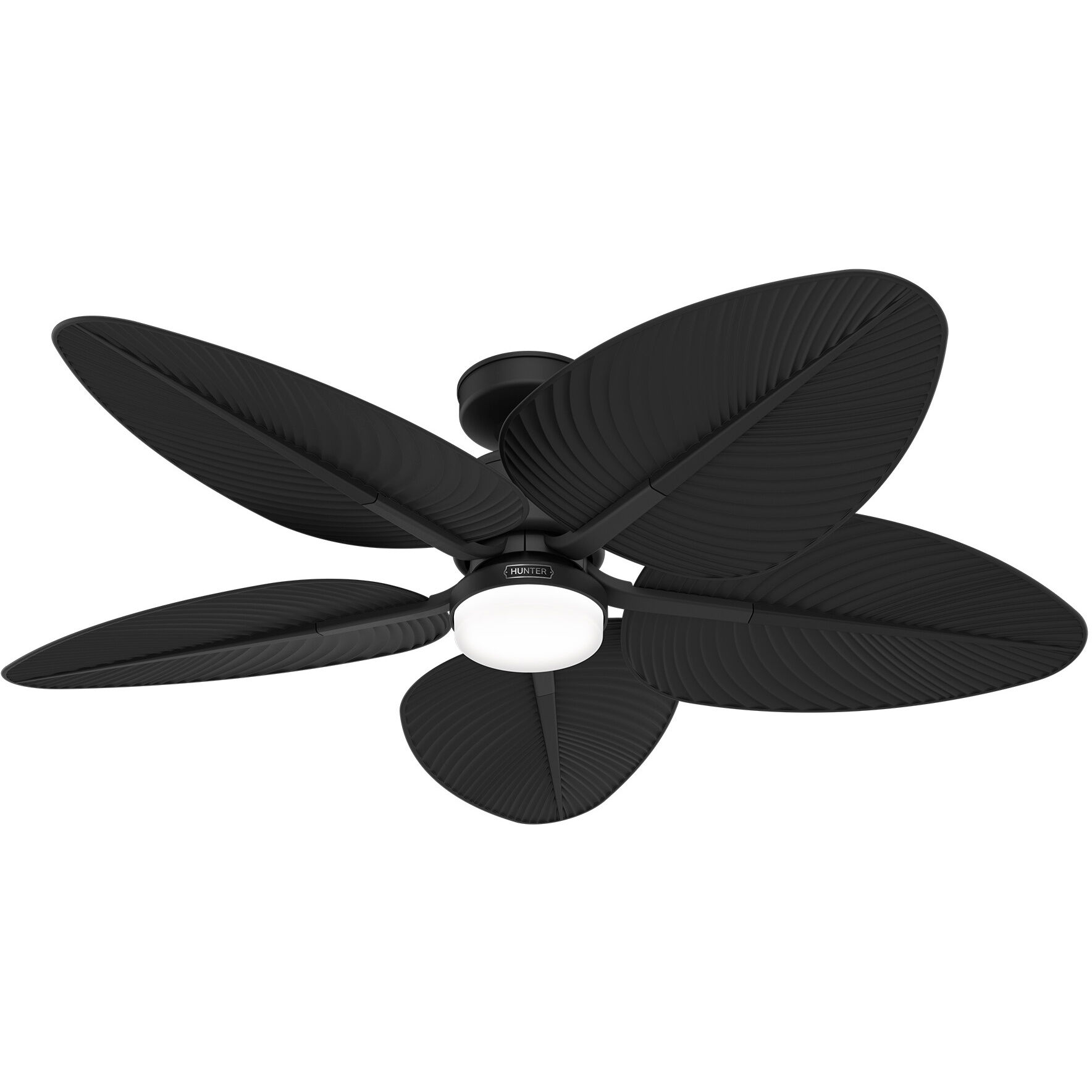 Tropic View 52 inch Matte Black Outdoor Ceiling Fan