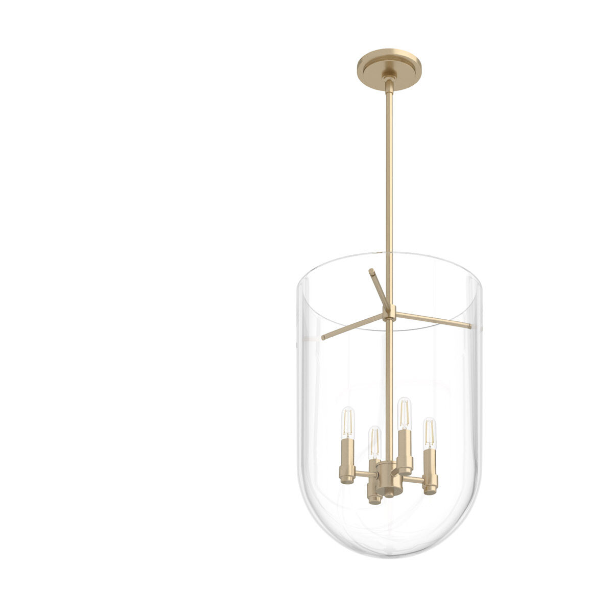 Sacha 4 Light 14 inch Alturas Gold Pendant Ceiling Light