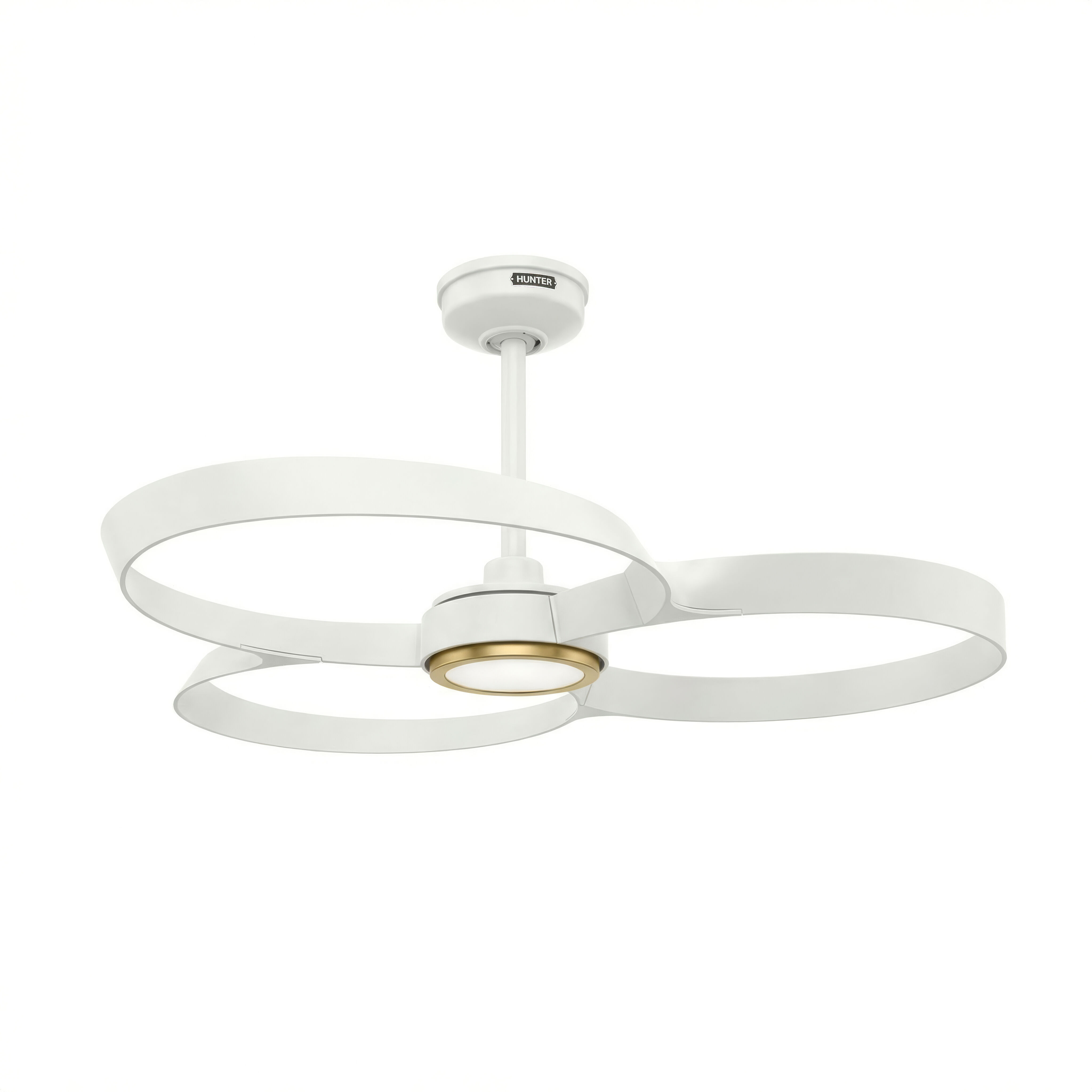 Zentech 42 inch Fresh White Outdoor Ceiling Fan