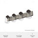 Devon Park 4 Light 30 inch Onyx Bengal and Barnwood Vanity Light Wall Light