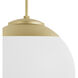 Hepburn 3 Light 16 inch Modern Brass Pendant Ceiling Light