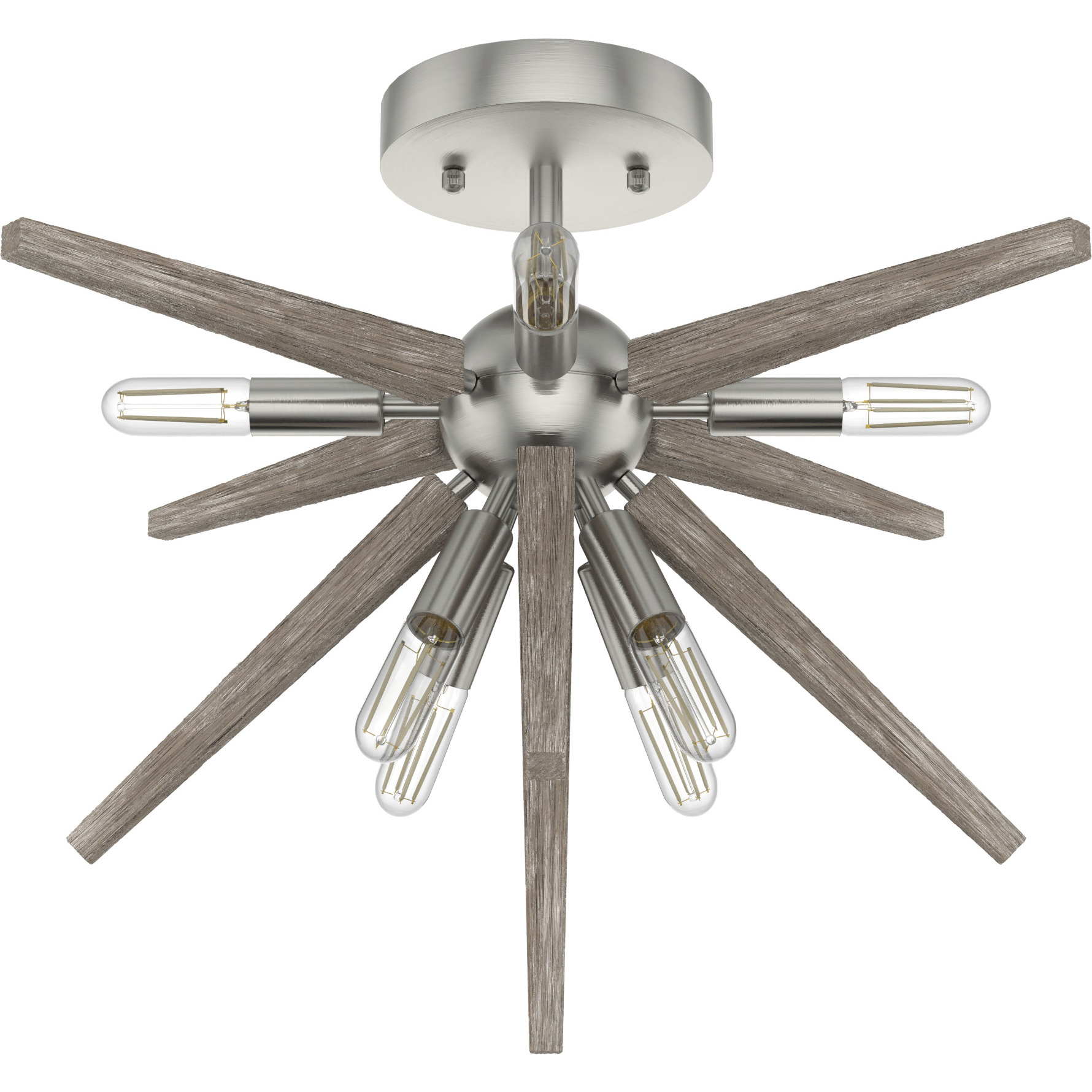 Jupiter Star 14 inch Semi-Flush Mount Ceiling Light