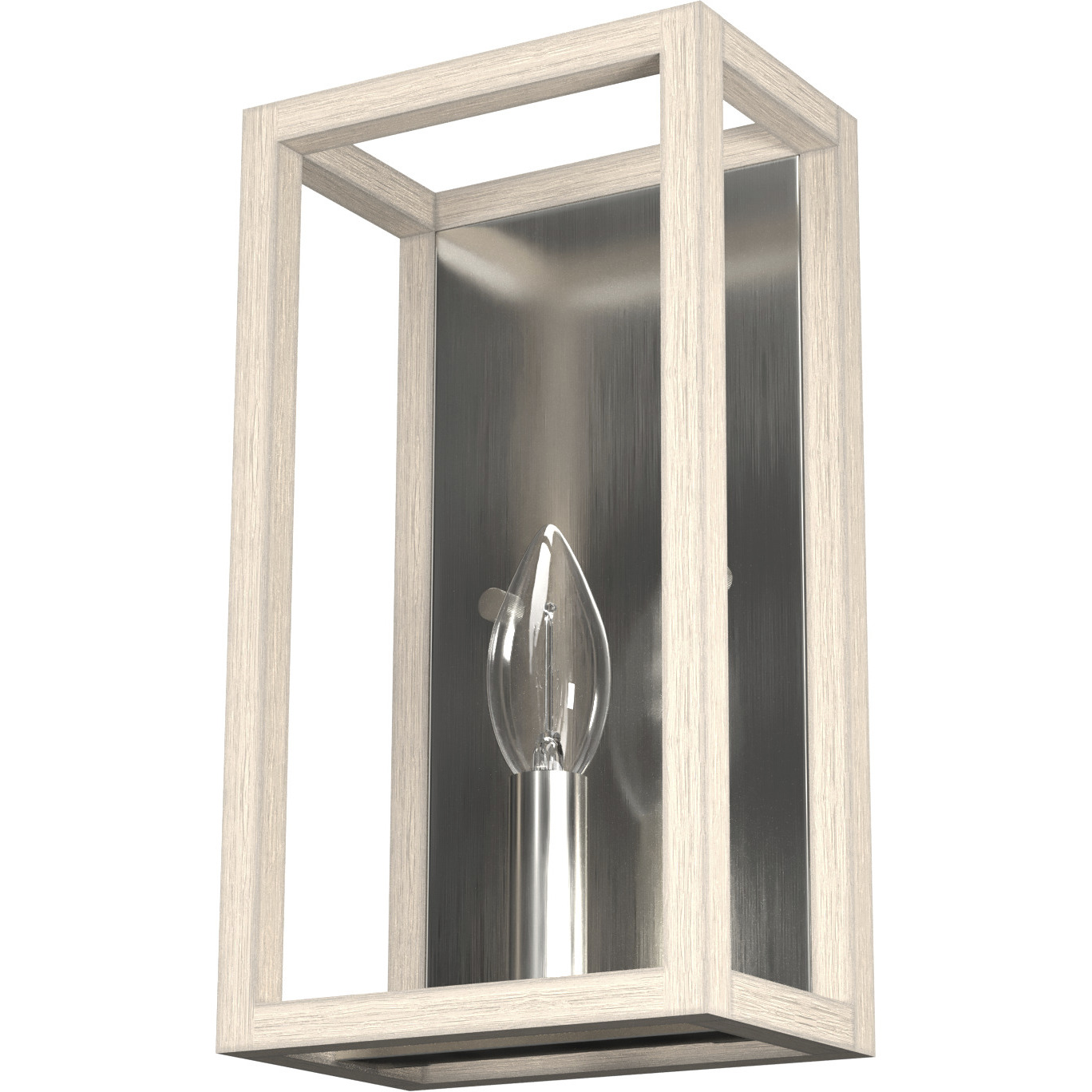 Squire Manor 1 Light 4 inch Brushed Nickel Wall Sconce Wall Light