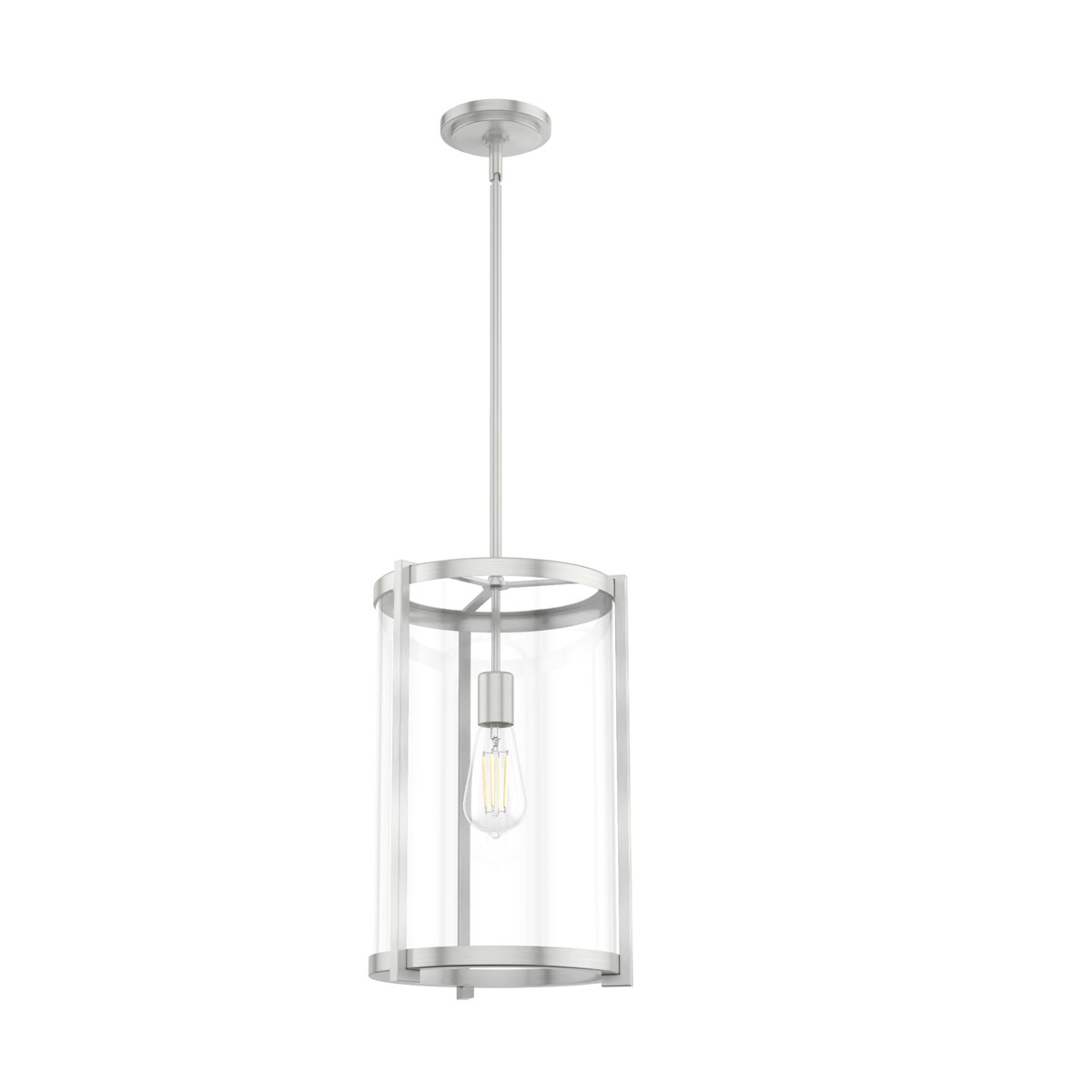 Astwood 1 Light 11.5 inch Brushed Nickel Pendant Ceiling Light
