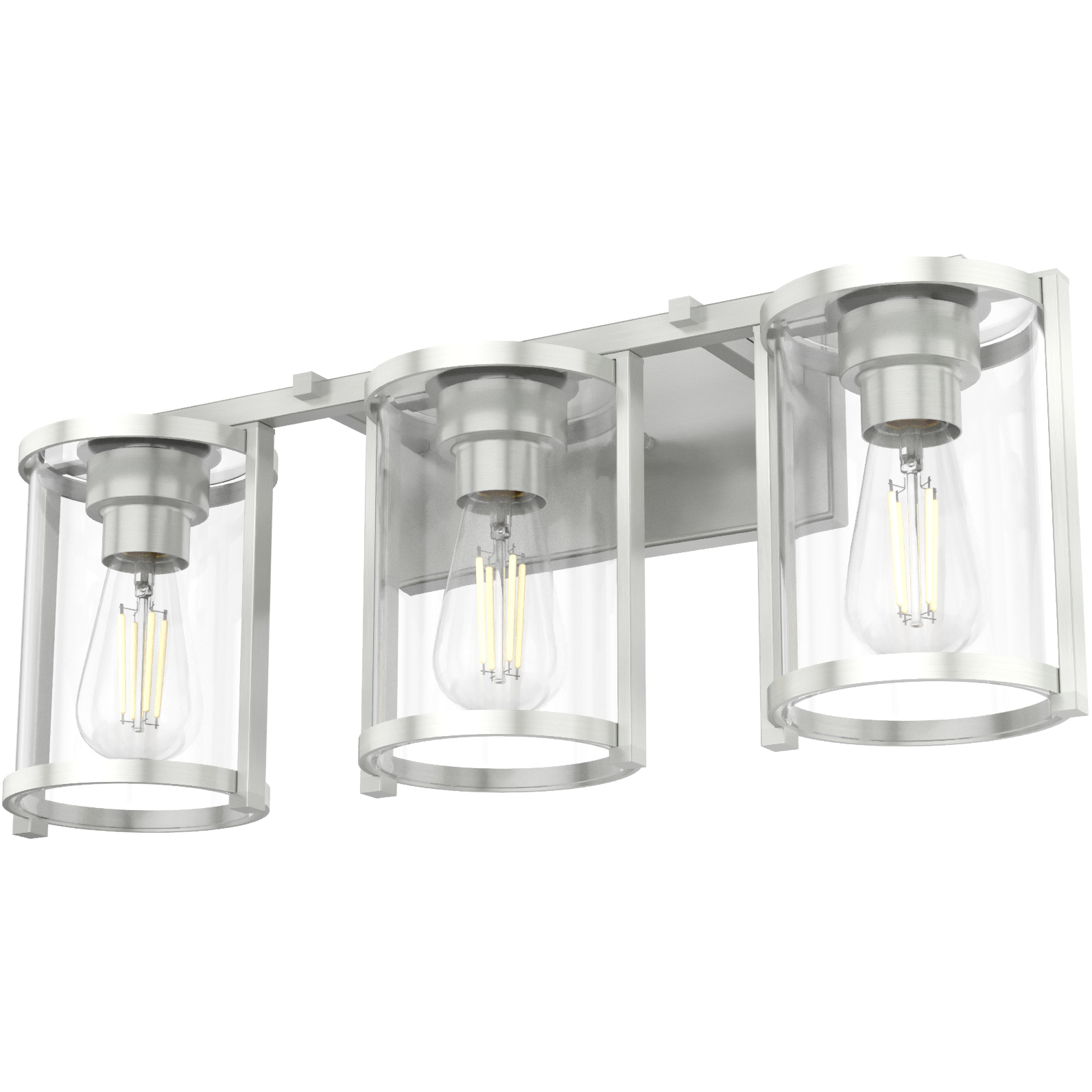 Astwood 3 Light 24.25 inch Brushed Nickel Vanity Light Wall Light