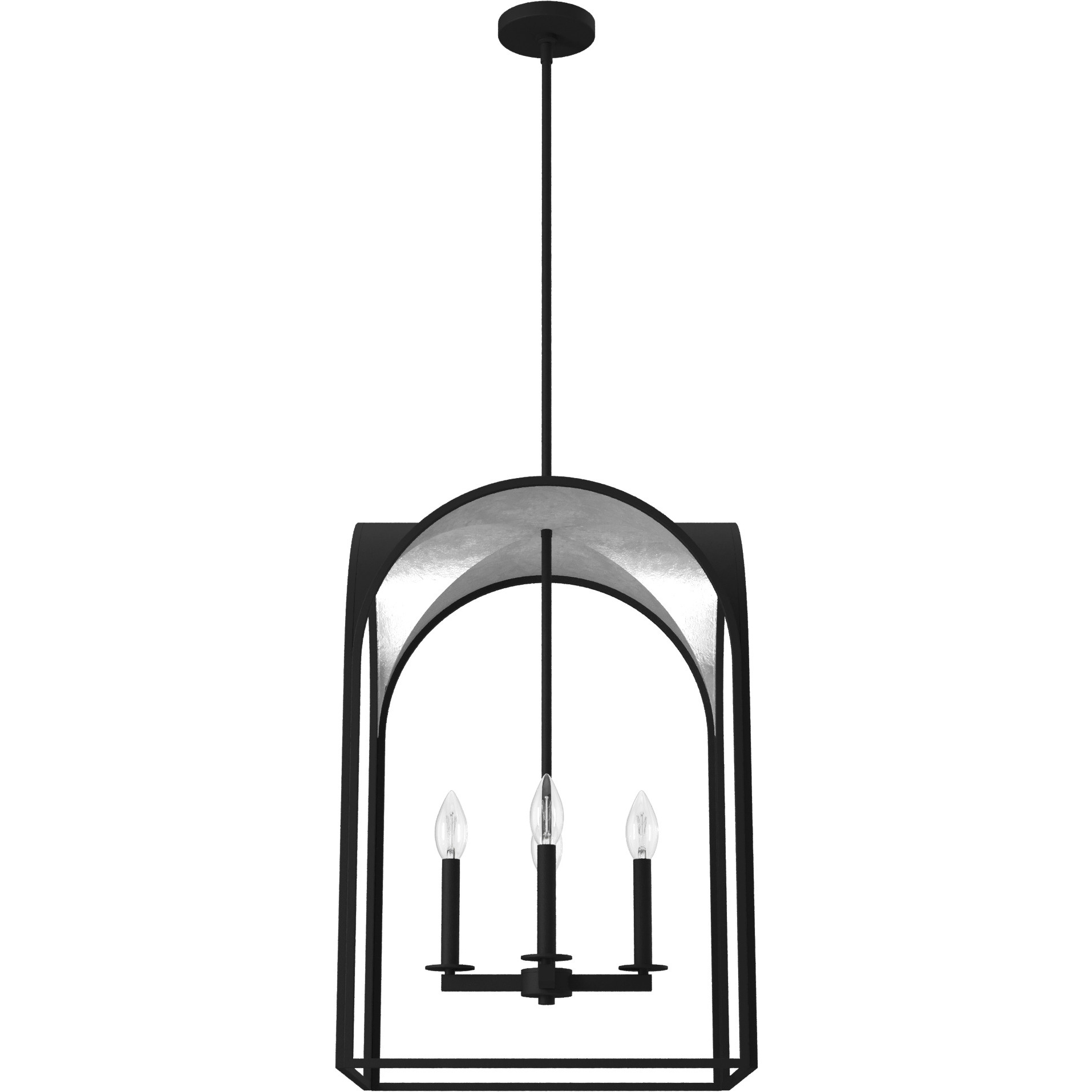 Dukestown 4 Light 18.5 inch Natural Iron Pendant Ceiling Light