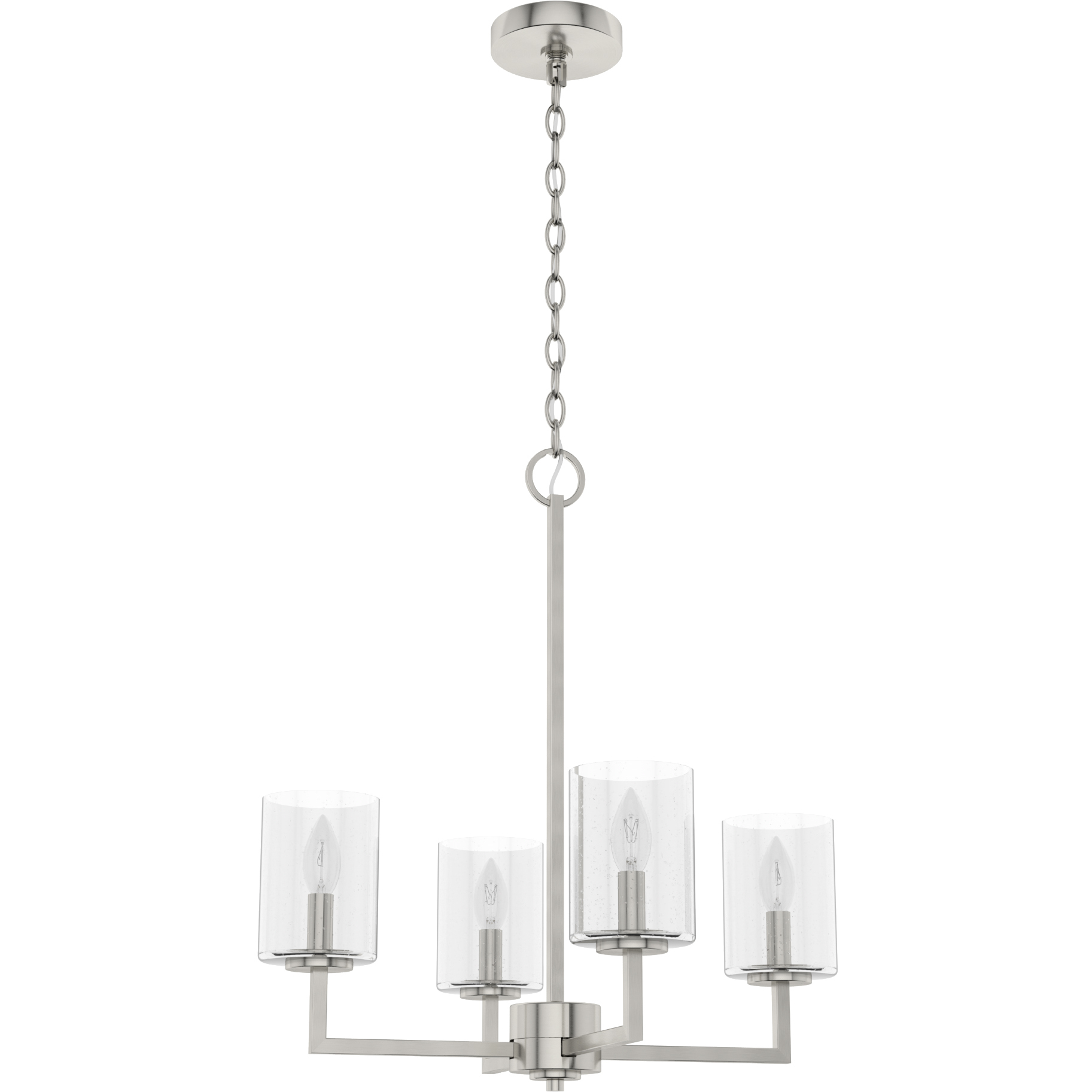 Kerrison 4 Light 20.5 inch Brushed Nickel Chandelier Ceiling Light