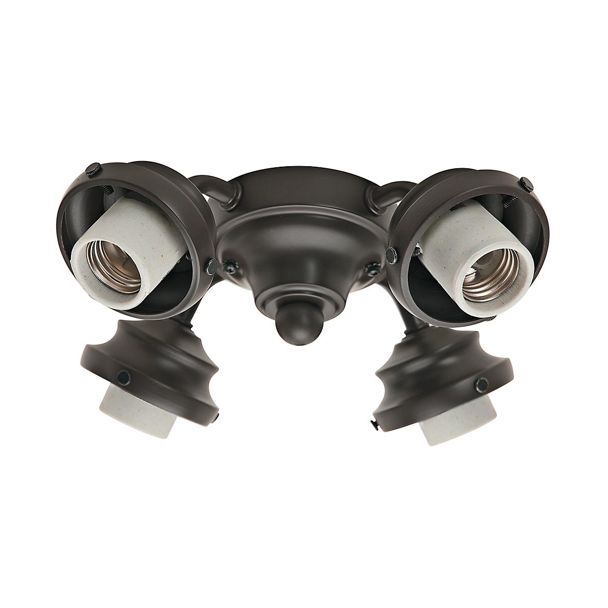 Fan Accessory 3 Light New Bronze Fan Fitter