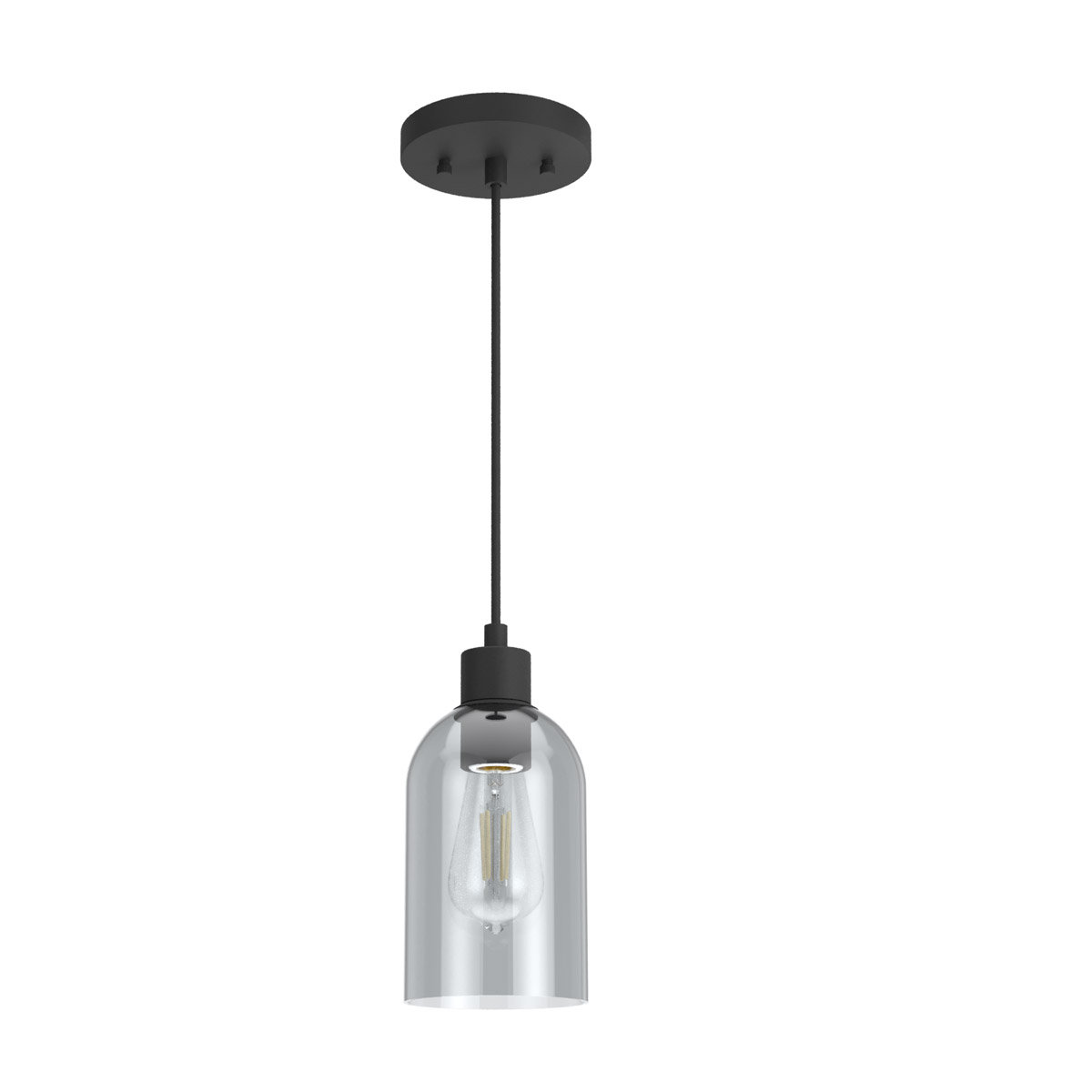 Lochemeade 1 Light 4.5 inch Natural Iron Mini Pendant Ceiling Light