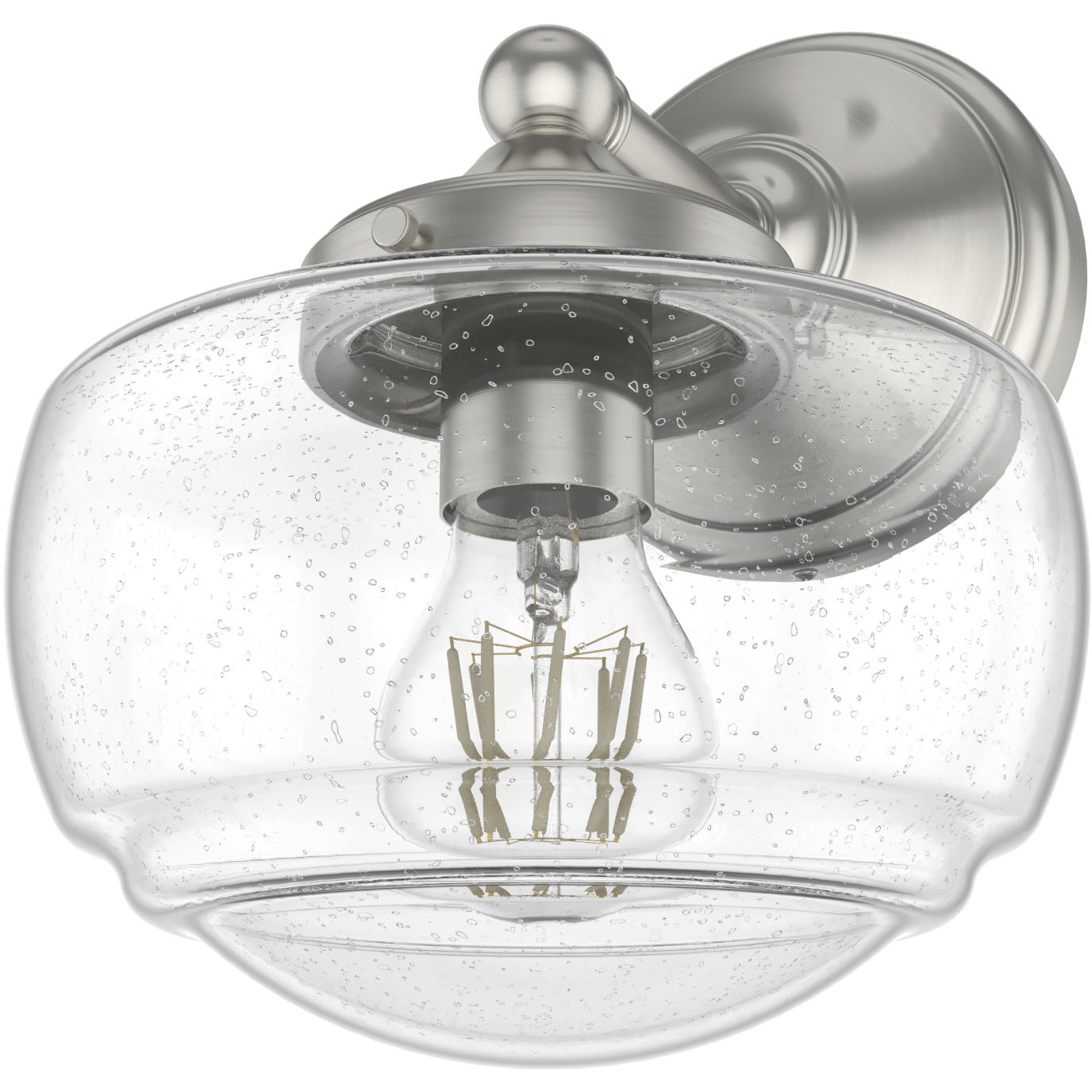 Saddle Creek 1 Light 8 inch Brushed Nickel Wall Sconce Wall Light