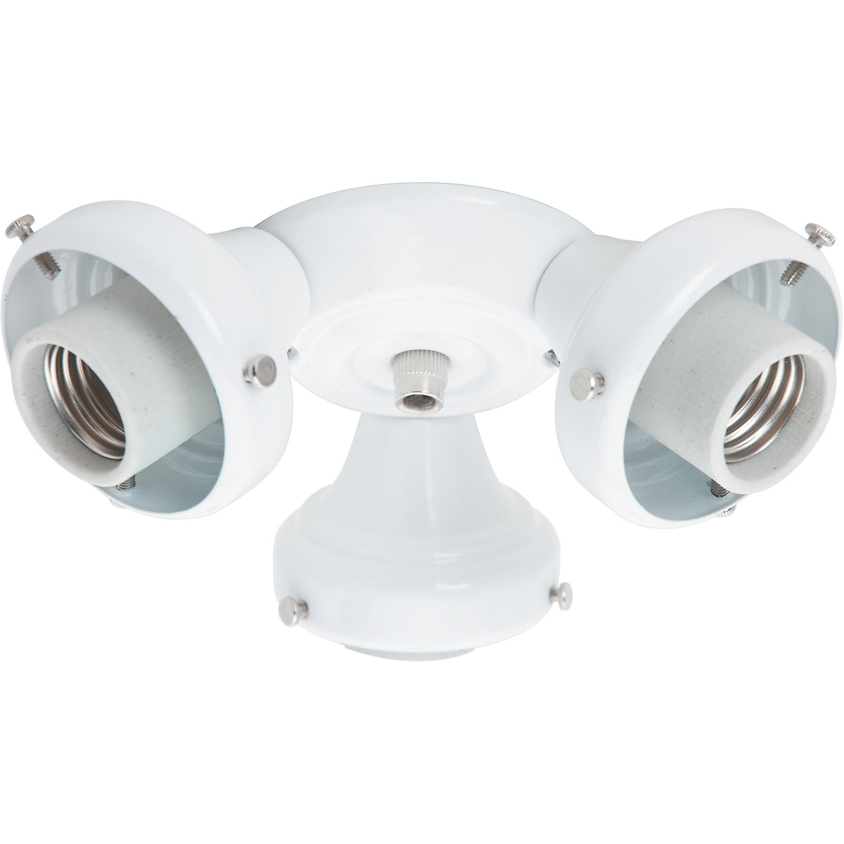 Fan Accessory 3 Light White Fan Fitter