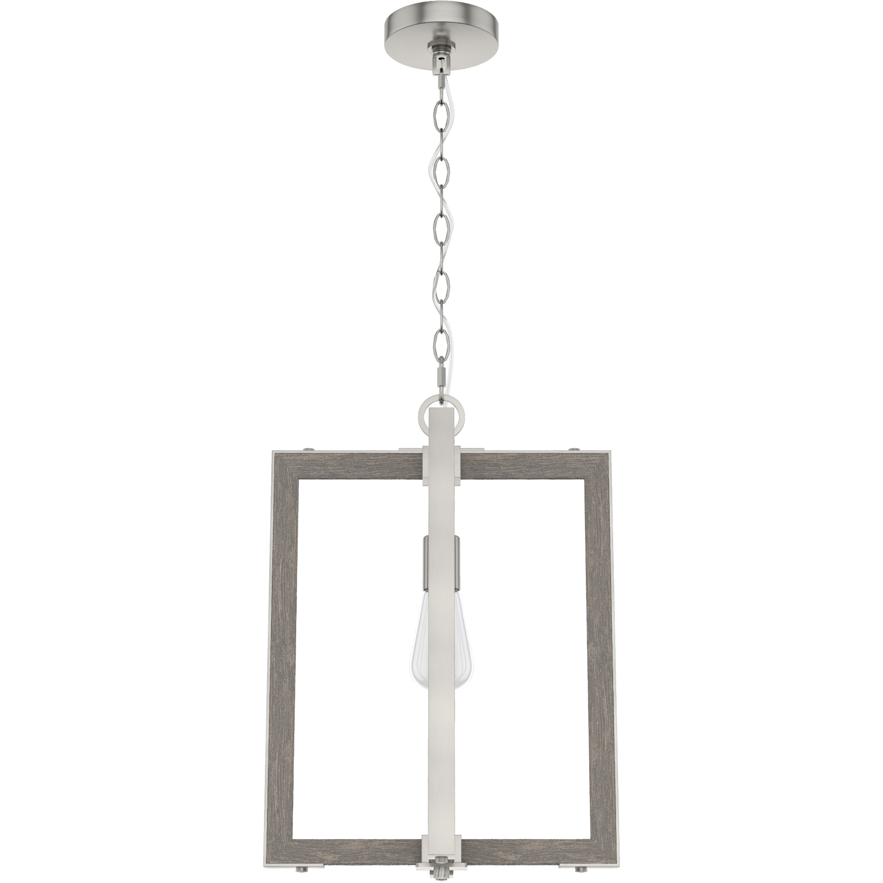 Woodburn 1 Light 14 inch Brushed Nickel Pendant Ceiling Light
